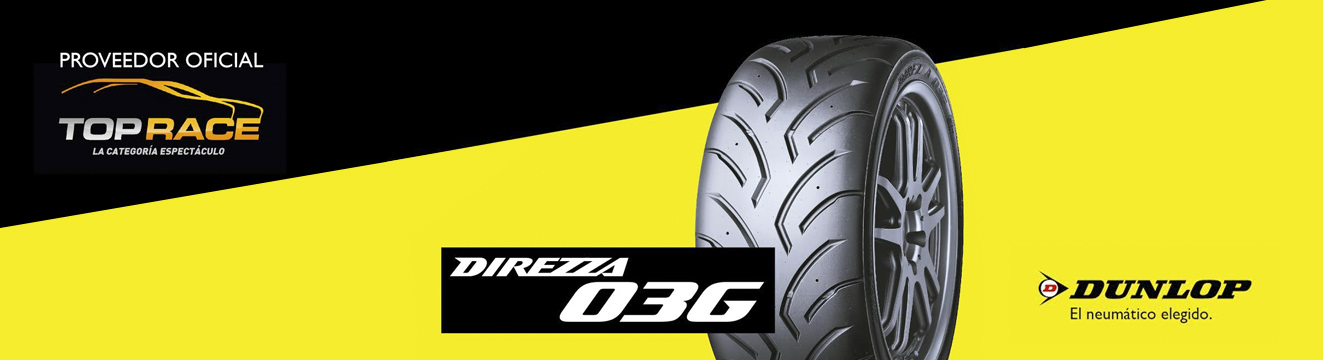 DUNLOP Neumáticos, proveedor exclusivo del Top Race